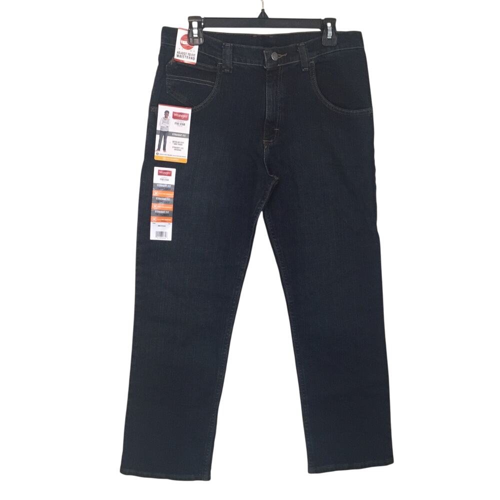 Wrangler Boys Jeans Denim 16 Husky Dark Blue NWT New